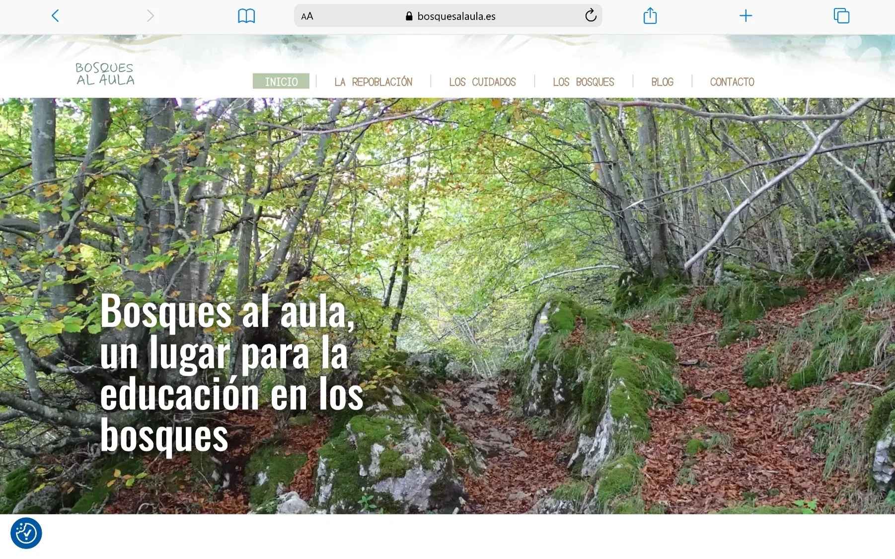 Bosques al Aula_Inicio