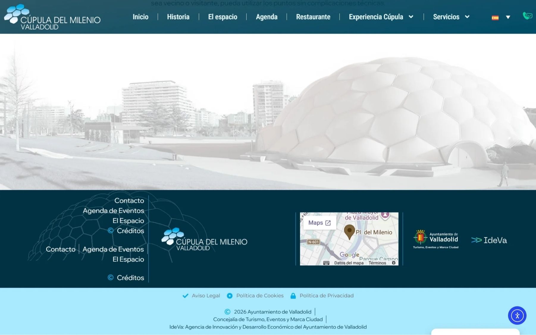 Cúpula del Milenio_Footer